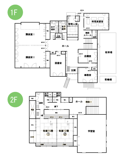 若草公民館　平面図