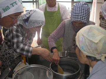 水加減の様子