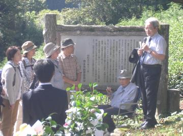 現地での講演の様子