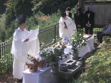 神事の様子