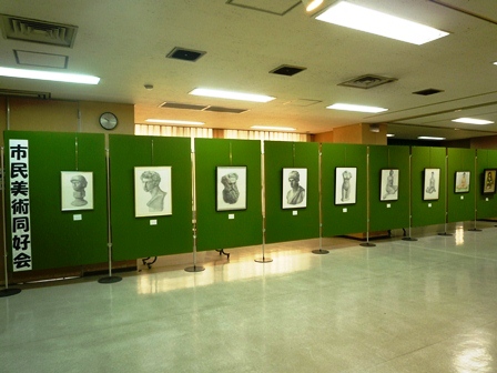 作品展示の写真