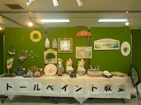 作品展示の写真
