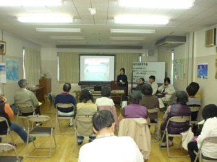 講座の様子。