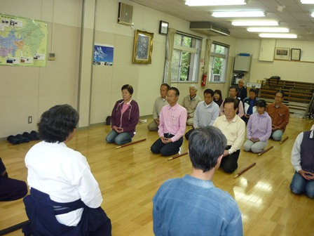 講座の様子。