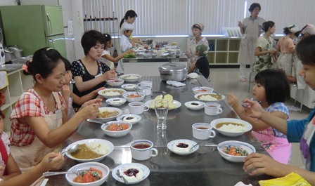 食事の様子