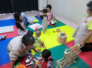 託児の様子