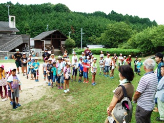 奈良市野外活動センターの野外広場