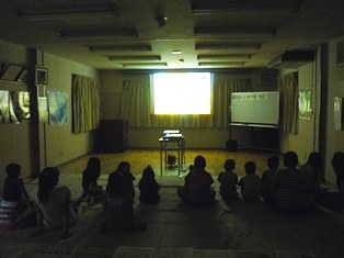講座の様子。