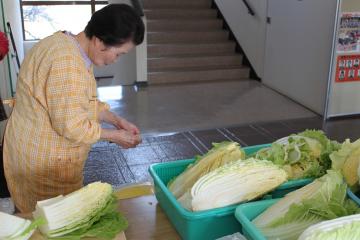白菜の塩漬け