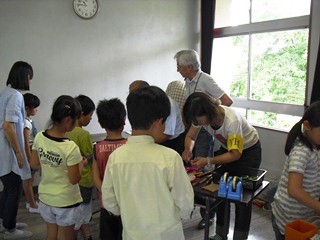 夏休み工作教室