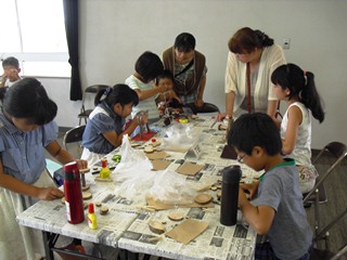 夏休み工作教室