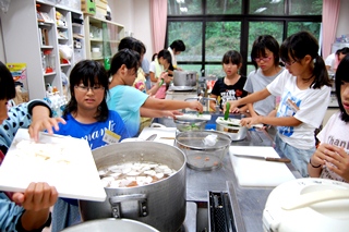 調理の様子