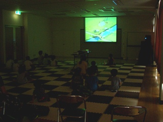 映画上映会の様子