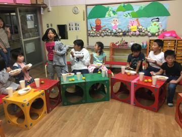 食事の様子