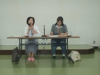 登川さんと丸山さんの写真