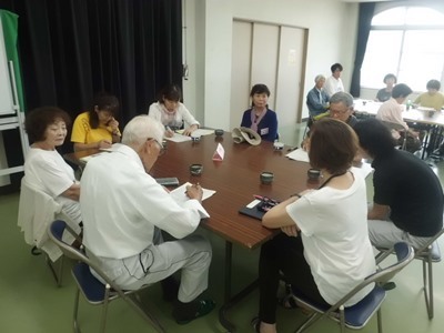 おしゃべり会の様子