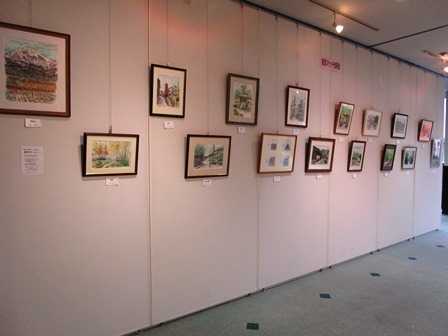 絵画の展示