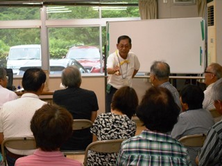 講座の様子。