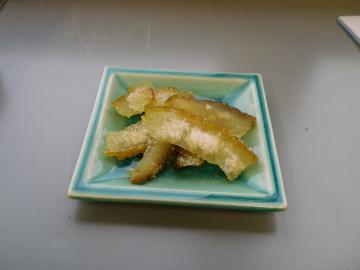 鬼ゆずのピールづくり