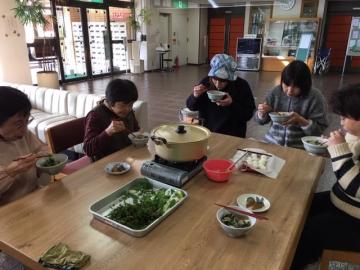 試食風景
