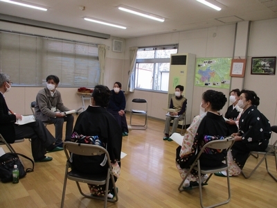 グループトークの様子