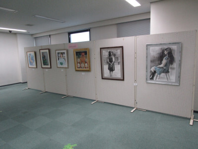 絵画の展示