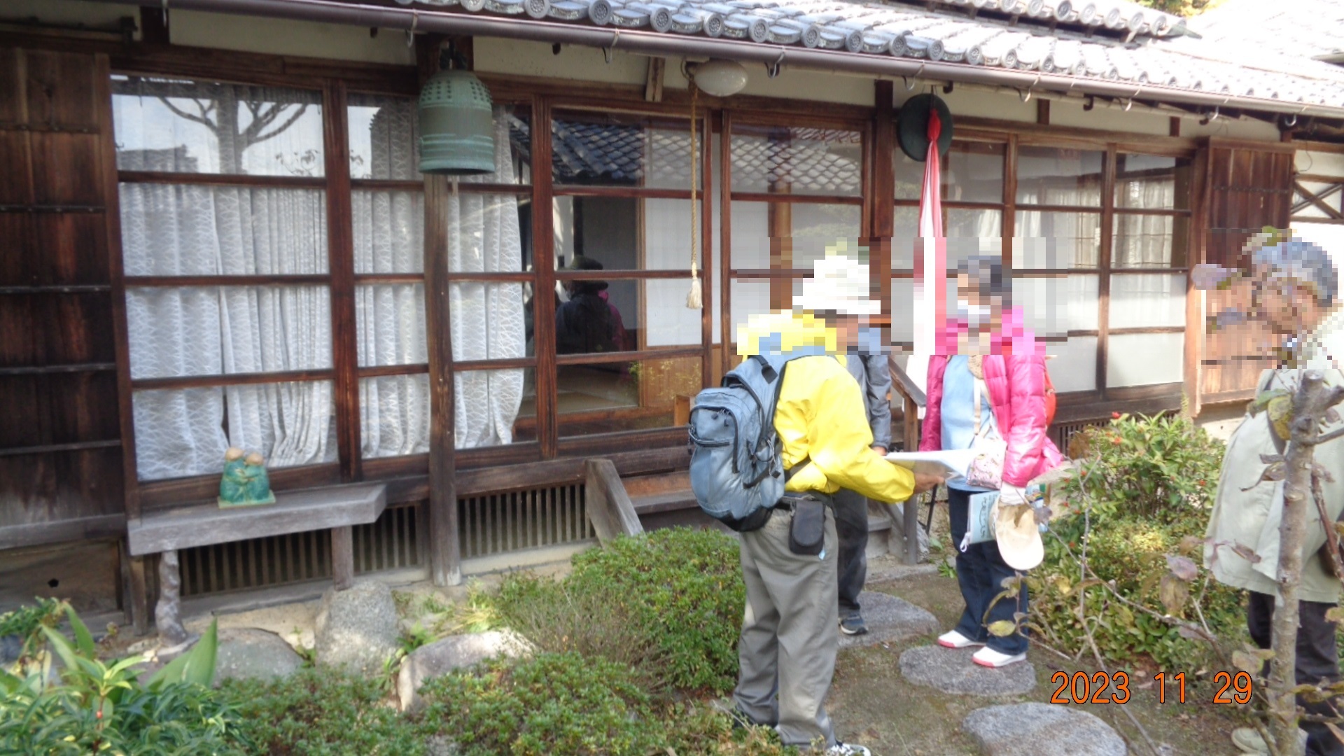 常光寺で説明