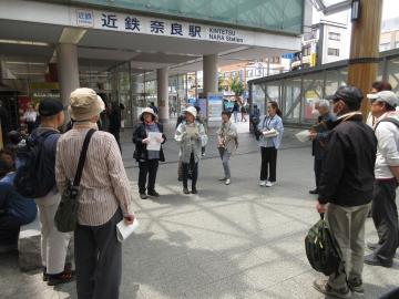 近鉄奈良駅前写真