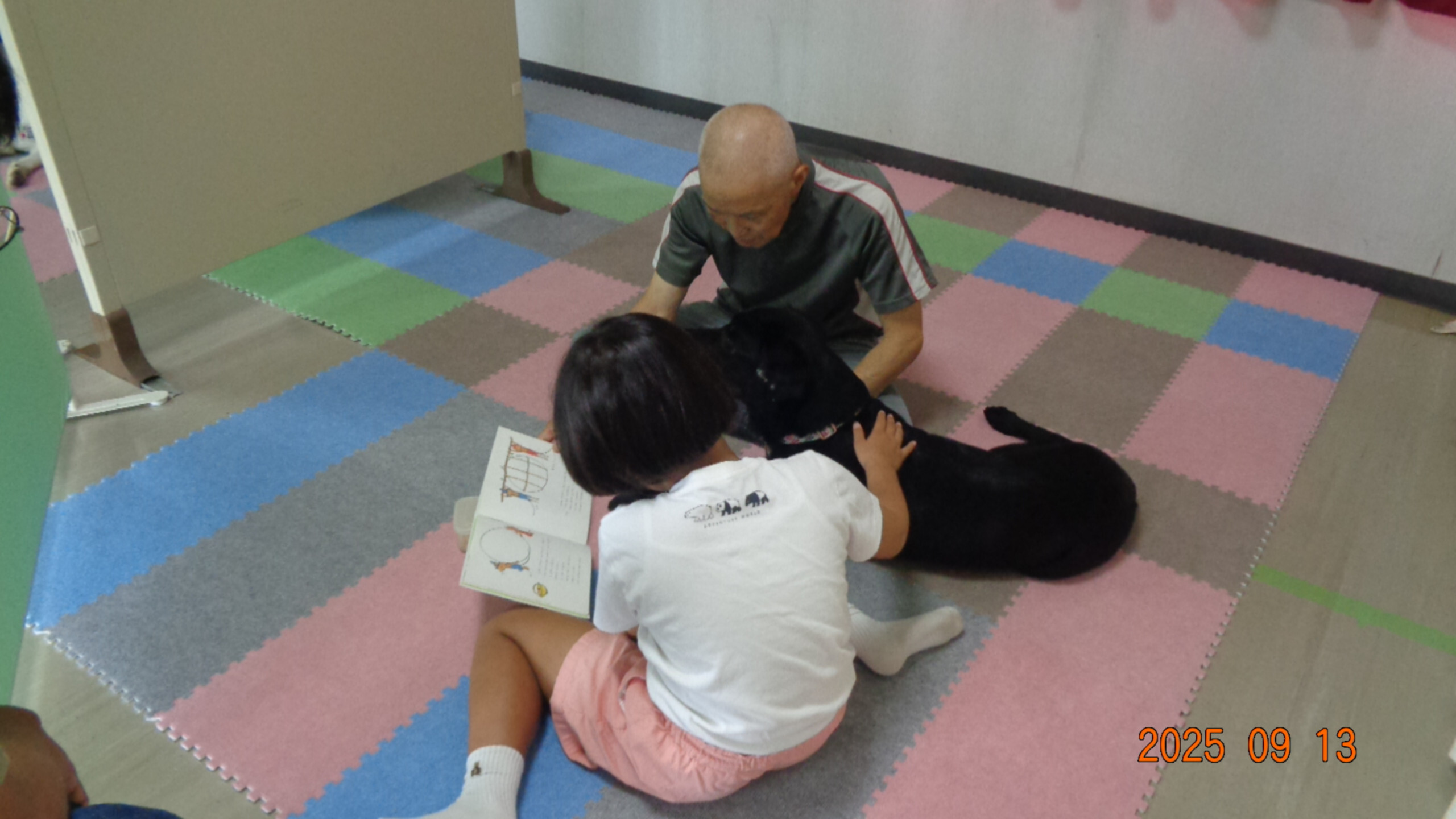 絵本の読み聞かせ