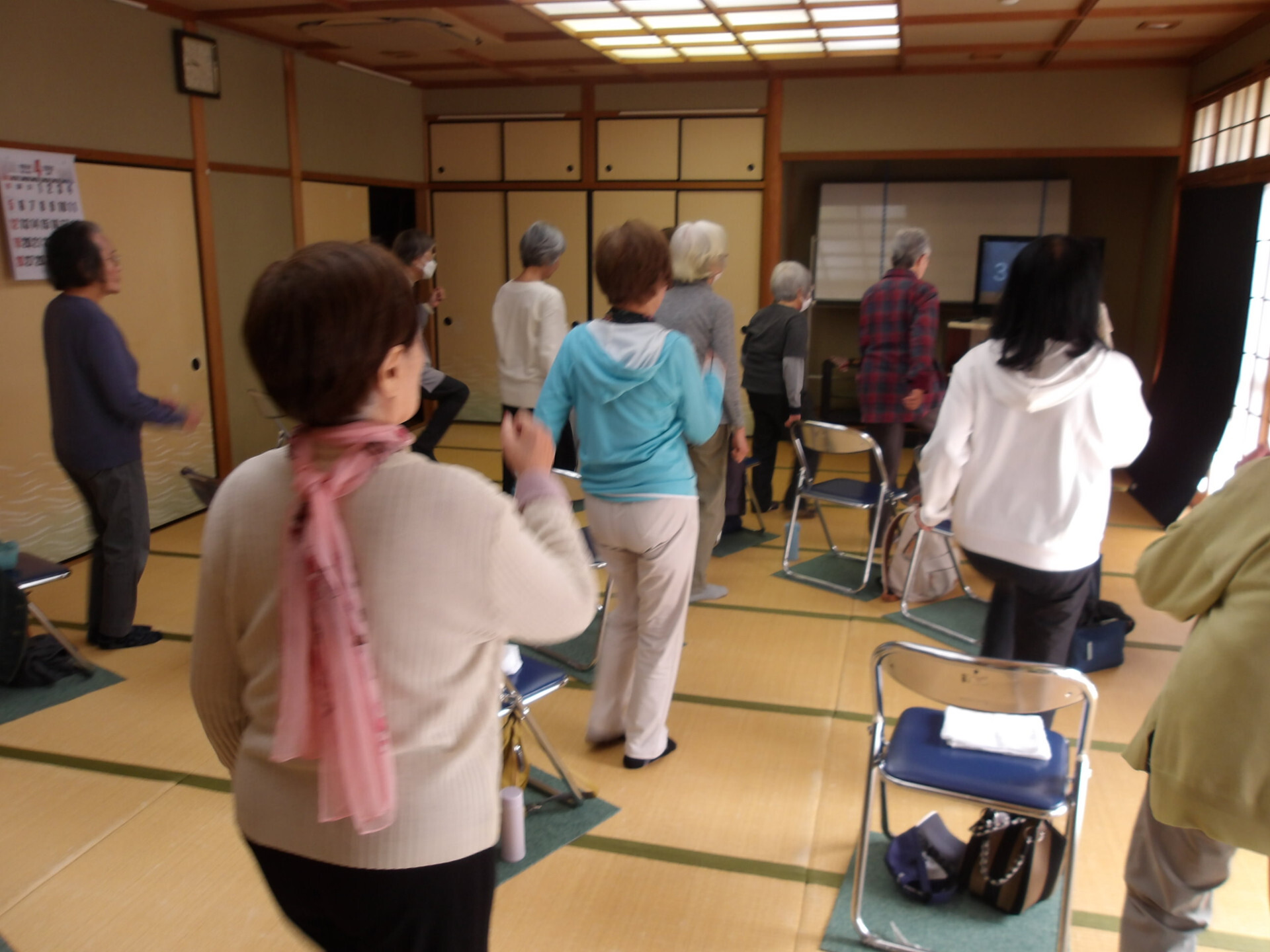 気軽に健康習慣の様子
